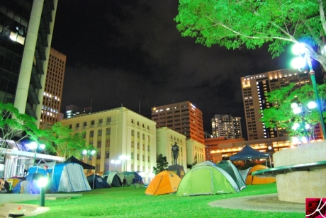 Occupy Brisbane ANZAC Square 2011